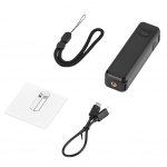 DJI Osmo Pocket 3 kaasaskantav akuk&auml;epide Kerge spordikaamera aku k&auml;epide Kaamera k&auml;epide Power Bank Kaamera tarvik must