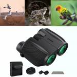 Binokkel 10X25 HD Mini kaasaskantav teleskoop BAK4 FMC kattega teleskoop &otilde;ues linnuvaatlus jahil reisimine telkimispallim&auml;ng