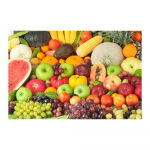 Peened puuvilja-k&ouml;&ouml;giviljade toiduvalmistamise tarvikud HD-plakatid ja -tr&uuml;kised Moodne l&otilde;uendimaaling Kunst seinamaaling Pildid s&ouml;&ouml;gis&ouml;&ouml;giks Elutoa k&ouml;&ouml;gi kaunistamiseks 20x30cm