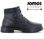 JOMOS Alpina Boots - Herren Winter Stiefel mit Lammfell Gef&uuml;ttert - Leder Schwarz 456510-383-000 ORIGINAL EU 41 UK 7.5 must