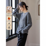 Mocana Women's Versatile Long-Sleeve Wool Sweater One Size