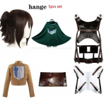 Cosplay Anime Levi Ackerman Mikasa Ackerman Cosplay Kost&uuml;&uuml;m Eren Jaeger R&otilde;ivad Hange Zoe Cosplay Kost&uuml;&uuml;m Aot T&auml;iskomplekt XXL