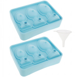 2 tk J&auml;&auml;kuubikuvorm Silikoon Prank Tagumikukorgi kujuline vorm Prank J&auml;&auml;kuubikuvormid K&ouml;&ouml;k DIY J&auml;&auml;masin Mahl Joogi J&auml;&auml;kuubikualused