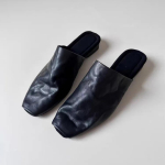 Retro ruudukujulise ninaga slip-on muulad naistele suvine v&auml;ljas kandmiseks prantsuse vabaaja lamedap&otilde;hjalised sandaalid uus mood kummist uuendatud versioon 35