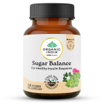 Organic India Sugar Balance Kapslid 60 tk Taimne Toidulisand Energia ja Insuliini Toetuseks