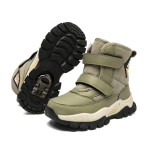 Lastele Soojad lumesaapad Lastele Talvised puuvillased jalan&otilde;ud libisemiskindlad lumi v&auml;ljas soojad pl&uuml;&uuml;ssaapad K&otilde;rge &uuml;laosa, soojad karvased jalatsid Veekindlad soojad tossud 38 black