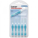 Brosse &agrave; Dents Interdentaire - LACER - Conique - 6 Unit&eacute;s - Noir - Pour Adultes must