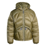 Adidas Equipment Series FW25 Pertex Premium Kapuutsiga T&otilde;mblukuga L&otilde;tv Soe Pikkade Varrukatega Puhviparkka Meeste &Uuml;ler&otilde;ivad JX1447 XL beige