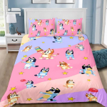 Uus disain B-Blueys Tekikott Padjap&uuml;&uuml;r 2/3 tk Bandit Chilli Voodipesukomplekt T&auml;iskasvanud Poiss T&uuml;druk Magamistuba Lapsed &Uuml;hekohaline Kahekohaline 100x135cm-2pcs