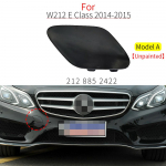 Mercedes W212 Esiosa Auto Kaitseraua pukseerimissilma katte kork v&auml;rviga Benz E-klassile 2014-2016 E200 E260 E300 E320 E400 2128852422 Model A UNpainted