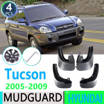 for Hyundai Tucson JM 2005~2009 2006 2007 2008 Fender Mudguard Mud Flaps Guard Splash Flap Car