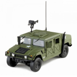 Suur Suurus 1/18 Hummer H1 S&otilde;jaline Plahvatuskindel Auto Mudel Sulamist Valatud Simulatsioonim&auml;nguasi Soomusauto Metallist Paak Mudel Kingitus roheline
