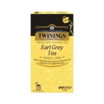 Twinings Earl Grey tee, 25 teekotti, esmaklassiline must tee, inglise klassikaline sari, kerge tugevusega, mahe ja v&auml;rskendav maitse, 25 tk pakis, 50 grammi