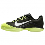 NikeCourt Air Zoom Vapor 12 HC Must Hele Sidruni Keeris Naiste Tennised Roheline Sinine-Ribaga-Heather Valge IB6554-001 38.5