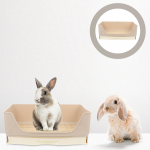 J&auml;nese Tualett Bunny Potta Lemmiklooma Liivakast Uriin V&auml;ike V&auml;ike Sigade Valgla Sahtel Tarvik Koolitusnurk beež