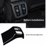 For Volvo xc40 c40 rear anti-kick pad black trim car accessories 1pcs xc40c40