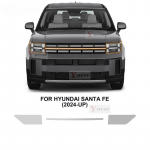 Hyundai Santa FE 2024 2025 jaoks 2 tk Auto esitulede kaitsekile L&auml;bipaistev suitsumust TPU kleebis Transparent