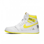 Air Jordan 1 Retro High OG First Class Flight Meeste 555088-170 EU 44.5 valge/kollane