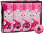 Wilson Bear 4 Golf Roosad Pallid, Tosin, roosa