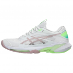 Asics Solution Speed FF 4 Savi Mugavad Vastupidavad Elastne Madala s&auml;&auml;rega Tennisejalatsid Naiste toss Valge Roheline 1042A307-100 36