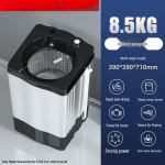 Suure Mahutavusega &Uuml;hek&auml;iguline Tsentrifuugkuivati Koduseks Kasutamiseks - V&auml;ike Trummel Default