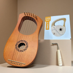 7-keelne algajate l&uuml;&uuml;raharf - kaasaskantav, v&auml;ike koto-instrument