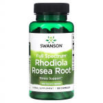 Swanson, T&auml;isspekter Rhodiola juur, 400 mg, 100 kapslit