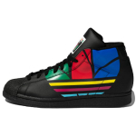 Adidas Originals Pro Model Mid top Skateboard Shoes Unisex Black Red FY1550 38