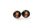 Bloodhound, St. Hubert Hound, Sleuth-hound - earrings your photo handmade, own photo, jewelry from the Art.-Dog brand h&otilde;be