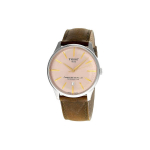 TISSOT Tourelles kollektsioon Automaatne mehaaniline liikumine 50 meetrit veekindlus Meeste k&auml;ekell Kell 42mm T139.407.16.261.00 Ivory White