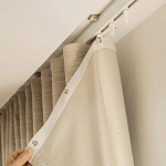 10m S-voldiline laine kardina kinnituspael Elektriline kardinasiin DIY Kardinate Tarvikud Hotelli Kodu Kardinad Paksenenud Kangast Paelad 3cm wide