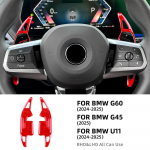 BMW 1 5. seeria G60 F70 2024-2026 X3 G45 2025 X1 U11 -2026 ABS Roolivahetuse Labad K&auml;igukangi Sisekujunduse Kleebis for G45 2025-2026 punane