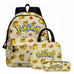 Pok&eacute;mon Pikachu Seljakott L&otilde;unakarp K&uuml;ljekotiga Komplekt Lastele &Uuml;li&otilde;pilasele Pokemon Kott