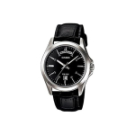 CASIO Meeste Standardseeria Must Kell MTP-1370L-1A MTP-1370L-1A Black Dial