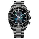 CITIZEN 100m veekindel, valgusj&otilde;ul t&ouml;&ouml;tav kvartsmehhanism, titaanist rihmaga k&auml;ekell, 42mm, meeste kellad AT8286-65E Multicolor Watch Dial gray