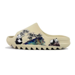adidas Originaalid Yeezy Slide Libisemiskindlad sussid Unisex Beež Must FZ5897(Team352-) 42