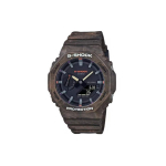 Casio Mystic Forest Series Klassikaline kaheksanurkne k&auml;ekell Moodne veekindel kvartsmehhanism Vaikerihm Meeste kellad Pruun GA-2100FR-5APR Coffee