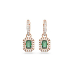 Swarovski Una Millennium Ripats Tsirkooniumiga K&otilde;rvar&otilde;ngad Unisex k&otilde;rvar&otilde;ngad Roosakuldne 5650068 Box (Random Color)