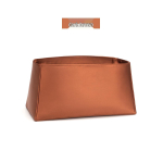 Birkin Platinum Koti Sisemine Hoiustamis- ja Toetuskorraldaja - Atsetaatsiidist Kosmeetikakott 20cm (Side Zipper) brown