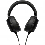 Sony Juhtmega Stereos&uuml;steem Tasakaalustatud &Uuml;hendusega Eemaldatavad Suured 70mm 360 Reality Audio Sertifitseeritud Mudel Q K&otilde;rvaklapid, Must, &Uuml;hilduv, Kaabel, K&otilde;rglahutus must