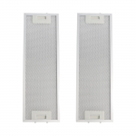 2 tk Alumiiniumist pliidiplaadi filtri asendus 525 x 162 mm BRS62X mudelitele