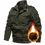 Meeste talve fliisjoped, sooja kapuutsiga, paks v&auml;lisriided, meeste mitme taskuga s&otilde;jav&auml;ejope Parkas Hombre, suur suurus 6xl XL armee roheline v&auml;rv