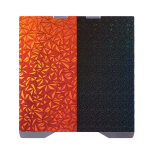 Kahepoolne PEO PEY leht sobiv CREALITY K2 270x293mm Chameleon silele ehituspinnale 3D-printeri voodiplatvorm red