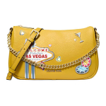 Michael Kors MK Carmela T&otilde;mblukuga Eemaldatava &Otilde;larihmaga Crossbody Kott Keskmine Naiste crossbody kott Meepruun 35F5G1QC6V-HONEY Basic Set (Bag)