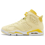 Jordan 6 Retro Dynamic Yellow Floral GS 543390-800 38.5