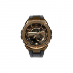 Casio G-STEEL seeria-ketas topeltn&auml;iduga G-SHOCK kihiline kaitsekonstruktsioon mehaaniline stiil kell mehaaniline mehhanism vaikrihm GST-210B-4A kuld