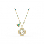 Swarovski Swa S&uuml;mbol Kristall Lootus Kaelakee Naiste kaelakee Kuldne 5521451 Box (Random Color),F,Gold Plated