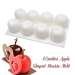 Silikoonist koogivormid Puuviljad Mousse'i koogivormid Apelsin Apple Pirn Mango Maasikas K&auml;bikujuline vorm Magustoidu kaunistust&ouml;&ouml;riistad
