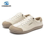 HOBIBEAR Nahast paljajalu kingad Kerged Lai varbaosa Nulltilk Sisse libistatavad kingad naistele ja meestele 39 beige