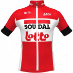 Lotto Soudal L&uuml;hikeste Varrukatega Jalgrattas&auml;rgi Komplekt Meestele, Hingav Rattariiete Komplekt, Rattas&otilde;idu Meeskonnariided, Suvi, 2026 Pro XS（old）